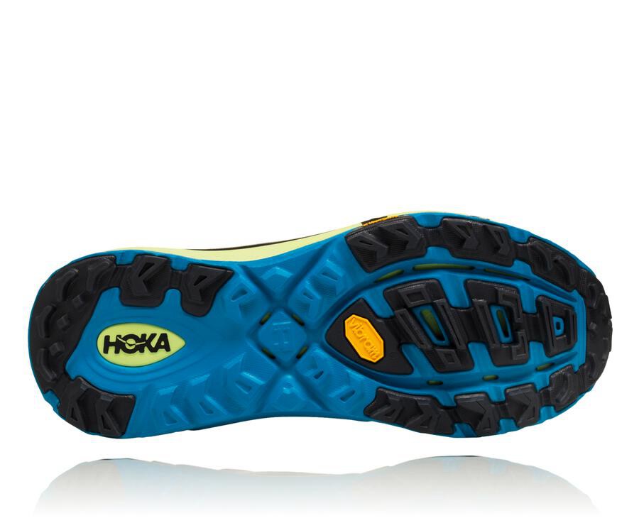 Hoka One One Mafate Speed 2 Trailskor Herr - Svarta/Blå - NMAGE-3175